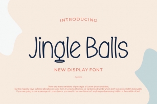 Jingle Balls - Christmas Font Font Download