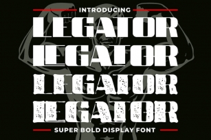 Legator - Super Bold Display Font Font Download