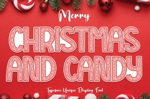 Christmas and Candy Font Download