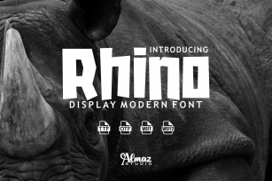 Rhino Font Download