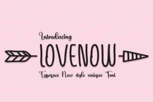 Lovenow Font Download