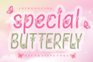 Special Butterfly Font Download