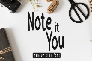 Note It You Font Download
