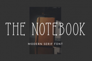 The - Notebook Font Download