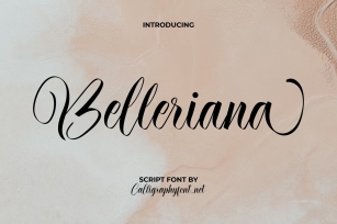 Belleriana Font Download
