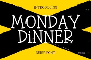 Monday Dinner Font Download