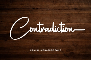 Contradiction Font Download