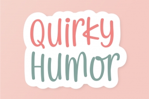 Quirky Humor Font Download