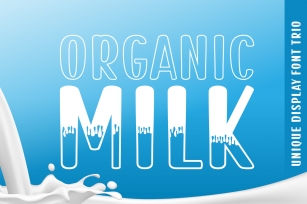 Organic Milk Font Download