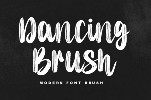 Dancing Brush Font Download