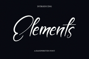Elements Font Download