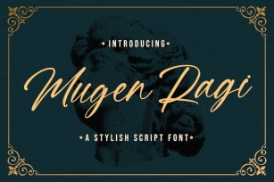 Mugen Ragi - Modern Script Font Font Download