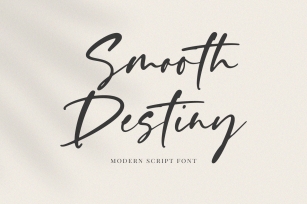 Smooth Destiny Font Download