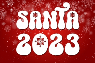 Santa 2023 Font Download
