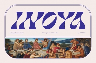 Inoya - Unique Typeface Font Download