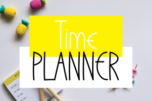 Time Planner Font Download