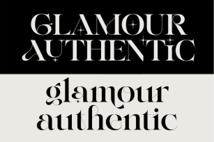 Glamour Authentic Font Download