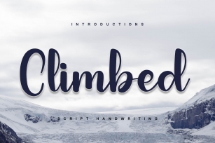 Climbed Font Download