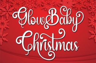 Glowbaby Christmas Font Download