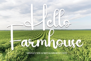 Hello Farmhouse Font Download