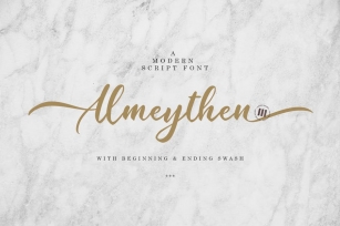 Almeythen Font Download