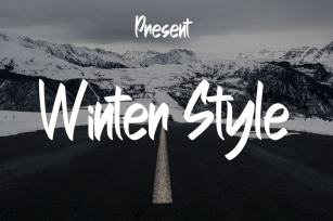 Winter Style Font Download