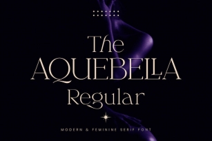The Aquabella Font Download