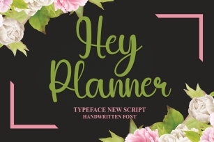 Hey Planner Font Download