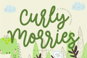Curly Morries Font Download