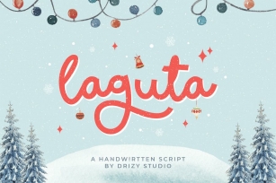 Laguta - Playful Handwritten Font Font Download