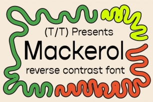 Mackerol modern Logo font Font Download