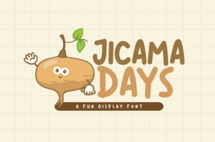 Jicama Days Font Download
