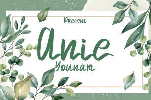 Anie Younart Font Download