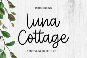 Luna Cottage Font Download