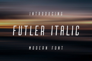 Futler Italic Font Font Download