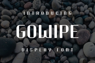 Gowipe Font Font Download