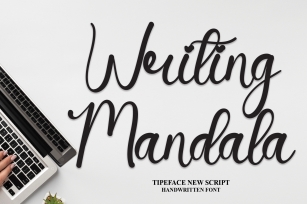Writing Mandala Font Download