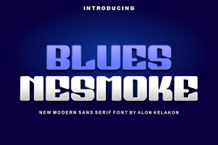 Blues Nesmoke Font Download
