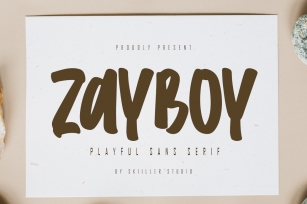 Zayboy Font Download
