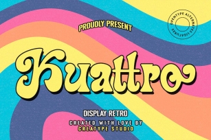 Kuattro Display Retro Font Download