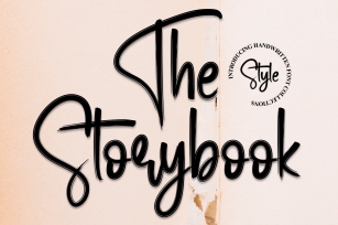 The Storybook Font Download