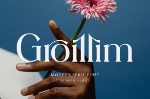Groillim || Modern Serif Font Font Download