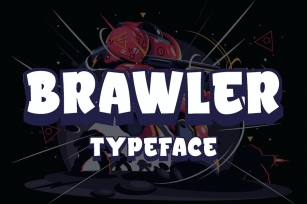 Brawler - Gaming Typeface Font Download