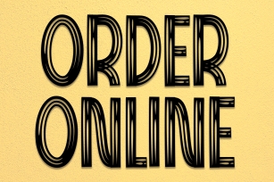 Order Online Font Download