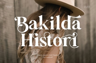 Bakilda Histori Serif Font Font Download
