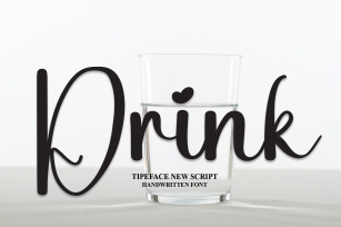 Drink Font Download