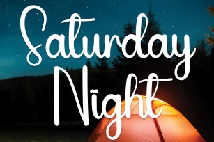 Saturday Night Font Download