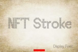 Nft Stroke Font Download