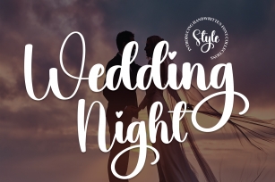 Wedding Night Font Download