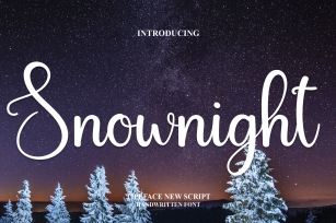 Snownight Font Download